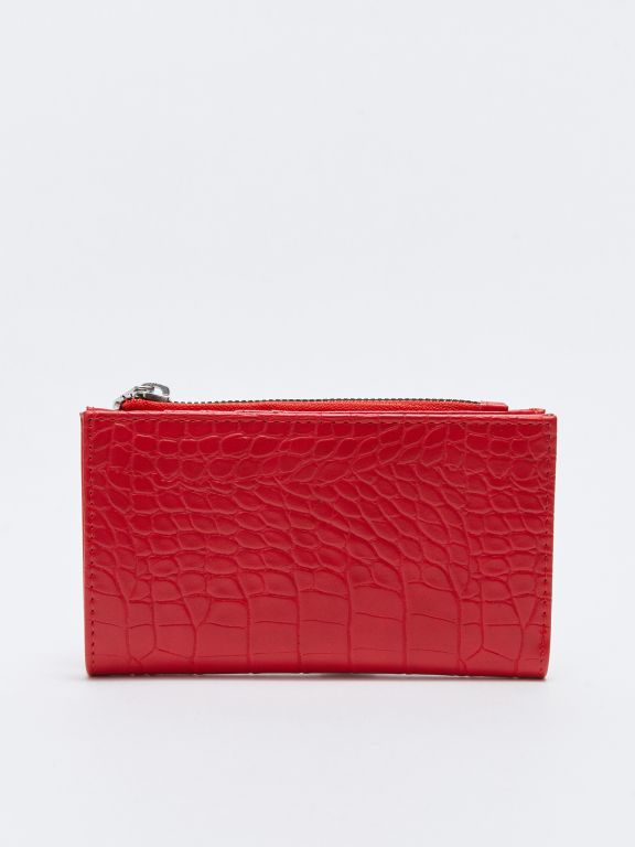 Leather Look Crocodile Patterned Women's Wallet