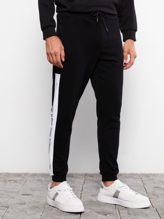 Slim Fit Printed Men's Jogger Sweatpants