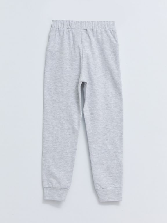 Elastic Waist Minnie Mouse and Daisy Duck Printed Girl Jogger Sweatpants