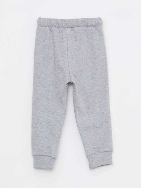 Elastic Waist Printed Baby Boy Sweatpants