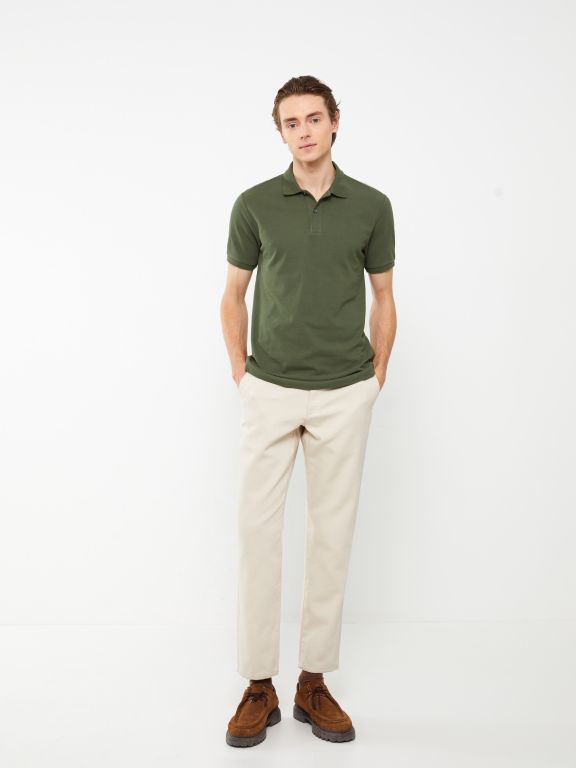 Polo Neck Short Sleeve Pike Men's T-shirt