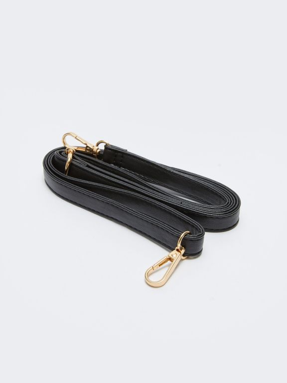 Faux Leather Women’s Shoulder Bag