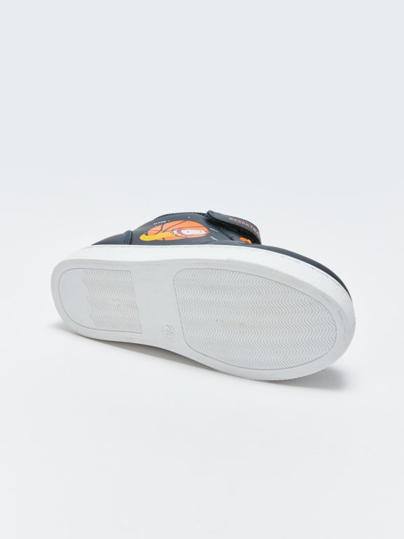 Lace-Up and Velcro Ankle Boys Sports Shoes