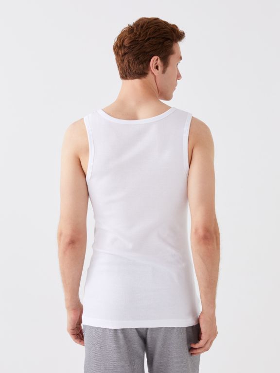 U Neck Combed Cotton Men's Athlete 2 Pack
