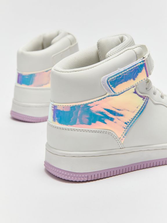 Lace and Velcro Ankle Boy Girl Sports Shoes