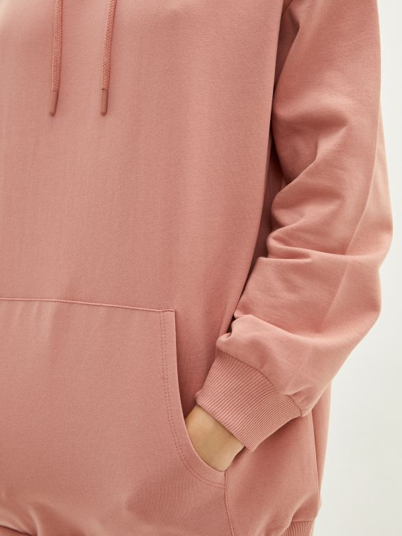 Hooded Regular Long Sleeve Women's Sweatshirt