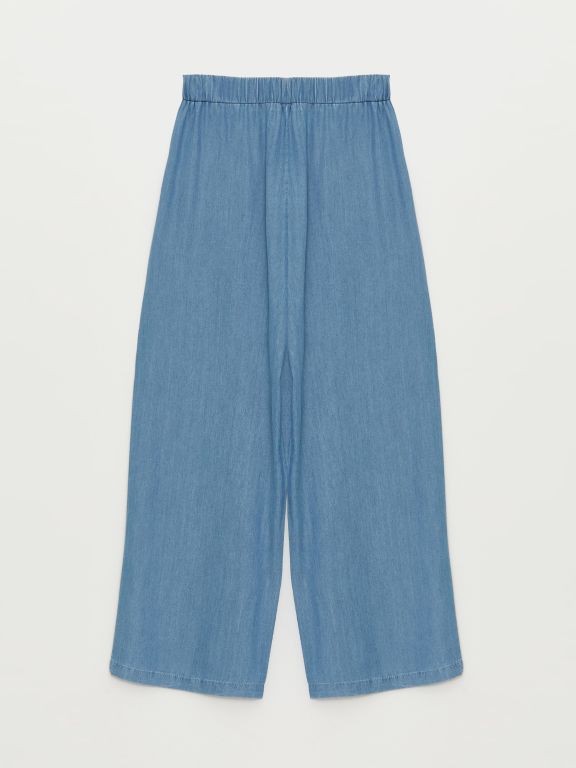 Elastic Waist Comfortable Fit Women Jeans
