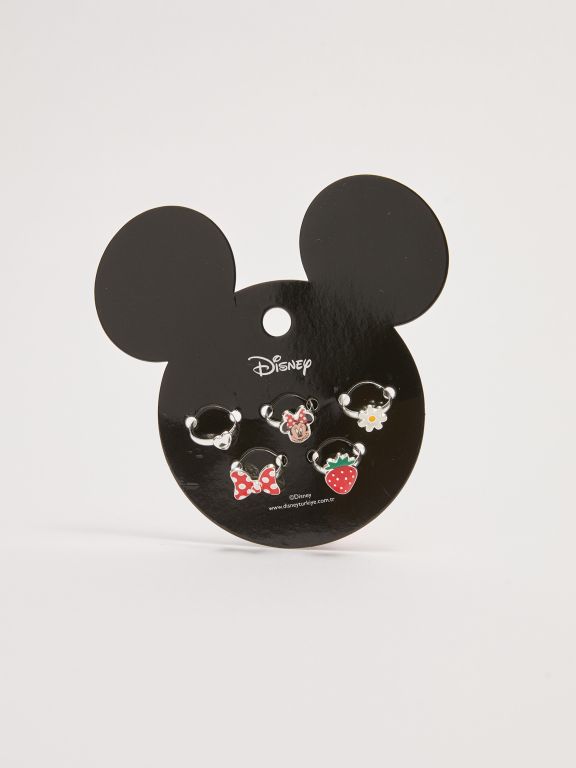 Minnie Mouse Licensed Girl's Ring 5 Pcs
