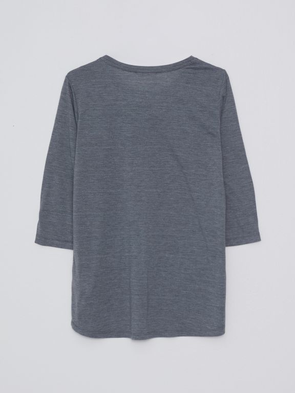 Crew Neck Printed Women's T-shirt