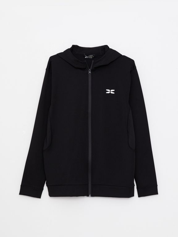 Slim Fit Hoodie Men's Sports Cardigan