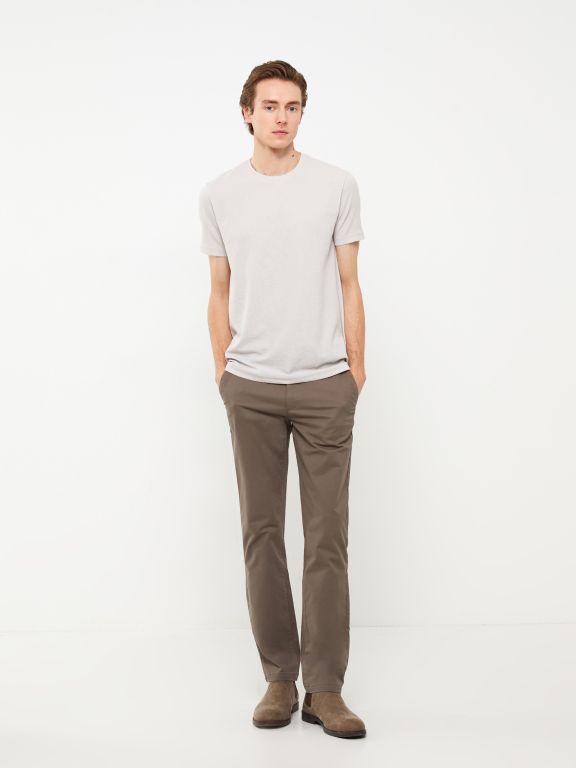 Crew Neck Short Sleeve Men's T-shirt