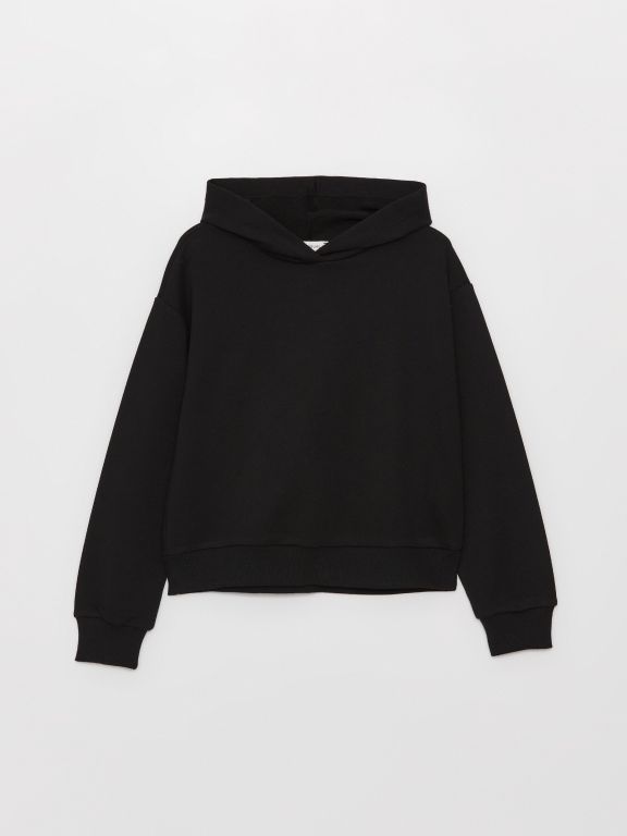 Plain Long Sleeve Women's Hoodie