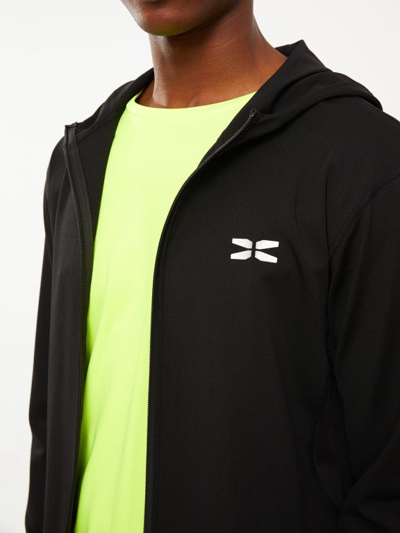 Slim Fit Hoodie Men's Sports Cardigan