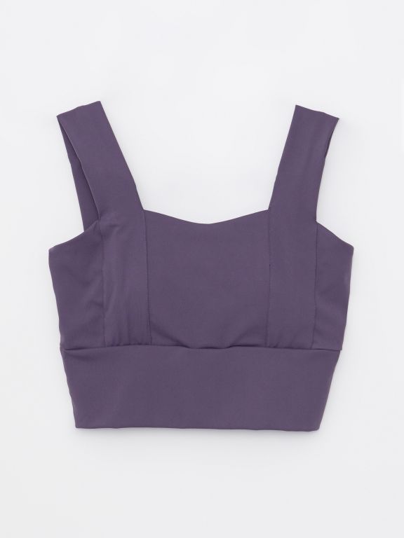 U Neck Straight Women's Sports Bustier