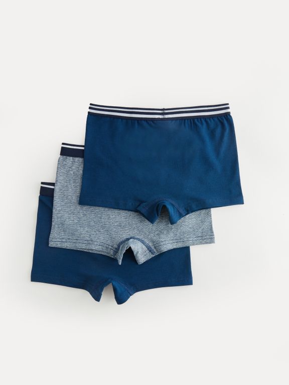Basic Cotton Boy Boxer 3-Pack