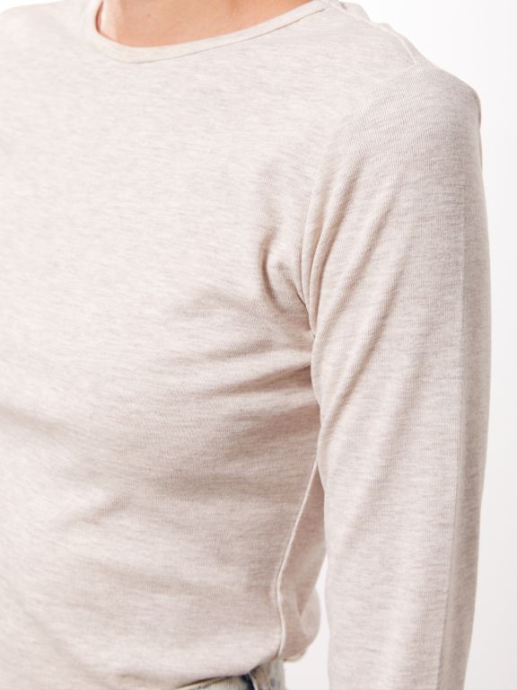 Crew Neck Regular Long Sleeve Women's T-shirt