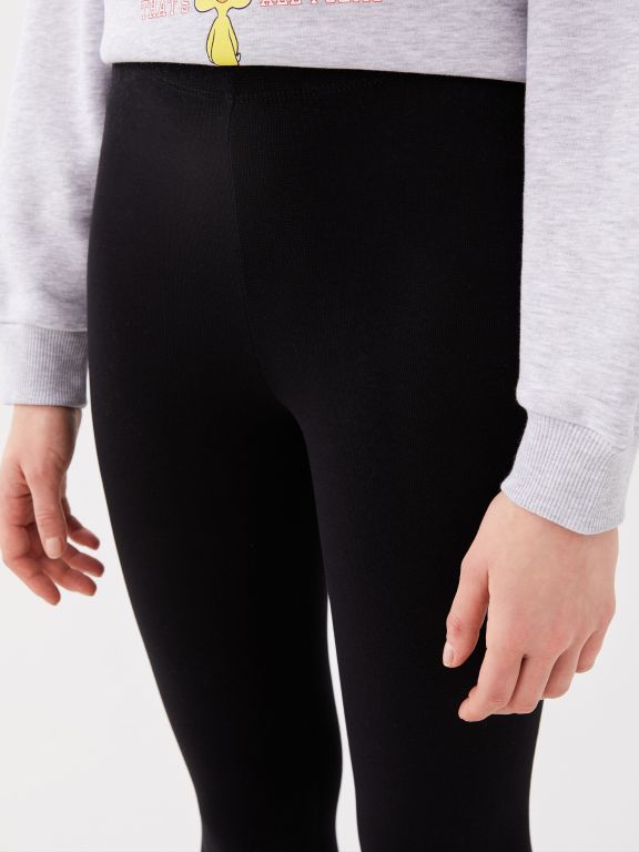 Women's Elastic Waist Regular Tights