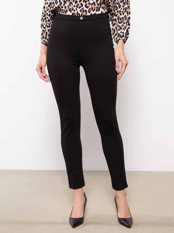 Women's Skinny Fit Regular Trousers