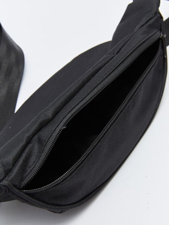 Label Detailed Men's Waist Bag
