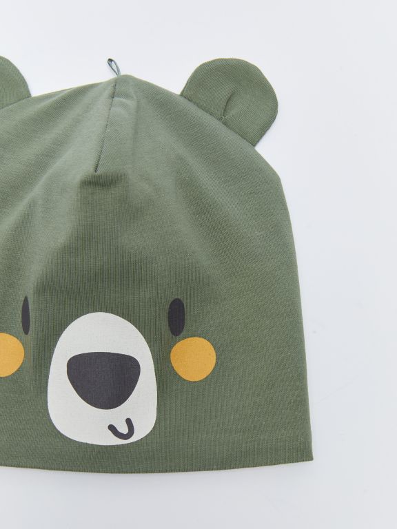 Printed Baby Boy Beret