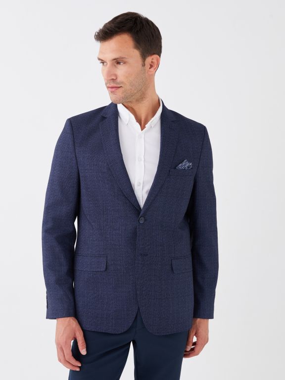 Standard Fit Men's Blazer Jacket