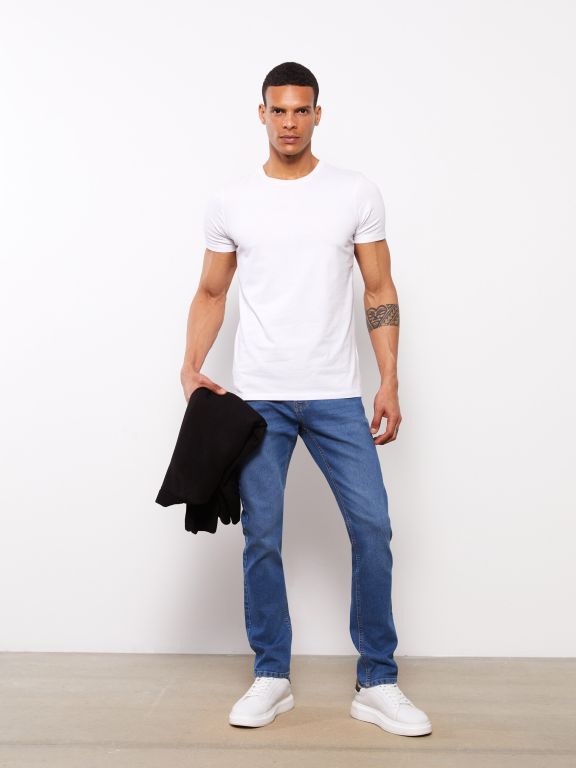 750 Slim Fit Men's Denim Trousers