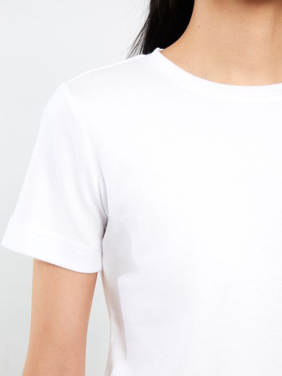 Crew Neck Regular Short Sleeve Women's T-shirt