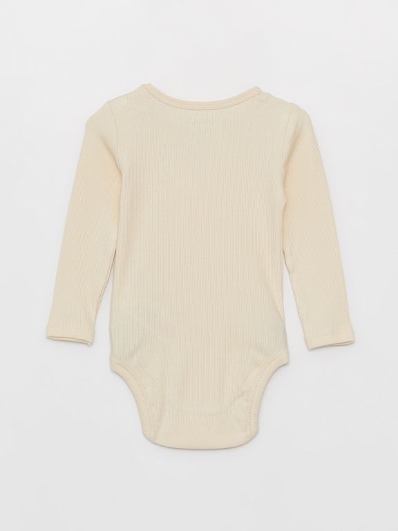 Crew Neck Baby Boy Snap Snap Body 2 Pack