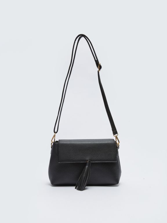 Leather Look Patterned Women's Crossbody Bag
