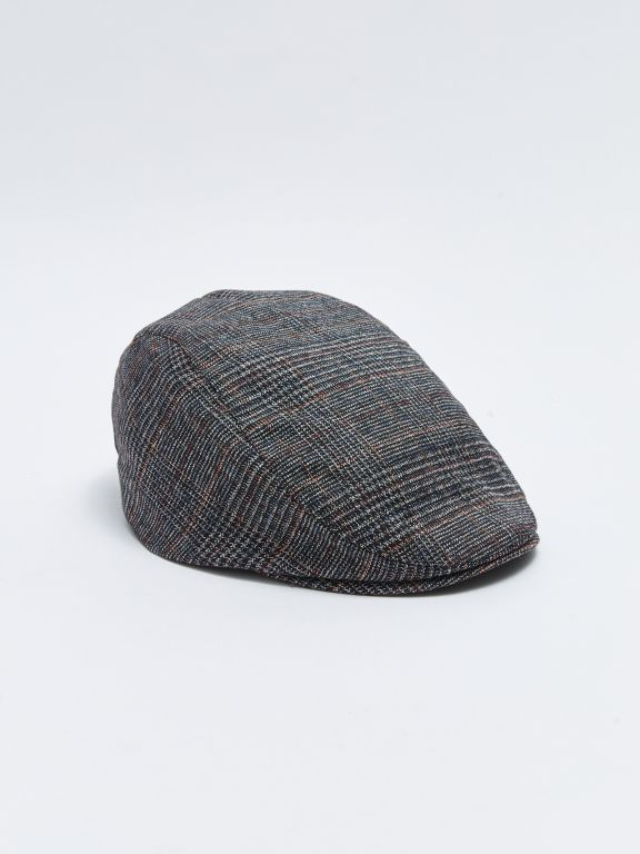 Plaid Men's Cap Hat