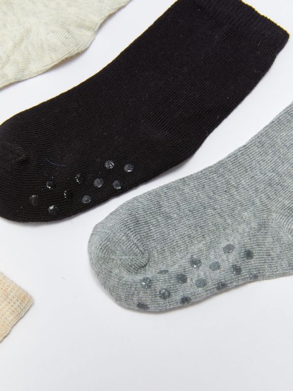 Basic Baby Boy Socket Socks 5-Pack
