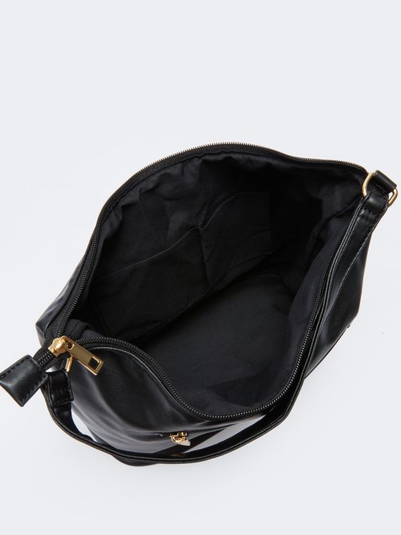 Faux Leather Women’s Shoulder Bag