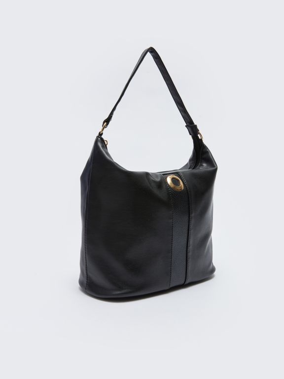 Faux Leather Women’s Shoulder Bag