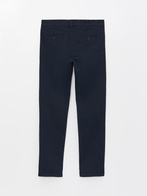 Skinny Fit Gabardine Men's Chino Pants