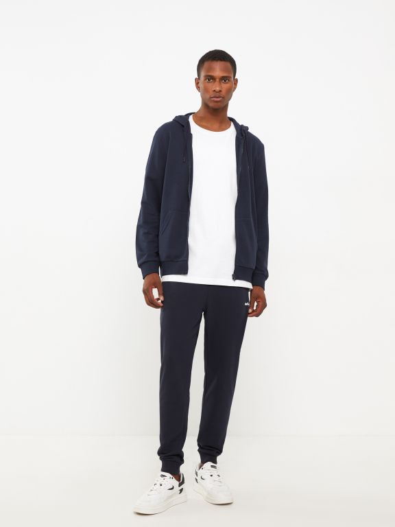 Standard Fit Hooded Men's Sports Cardigan