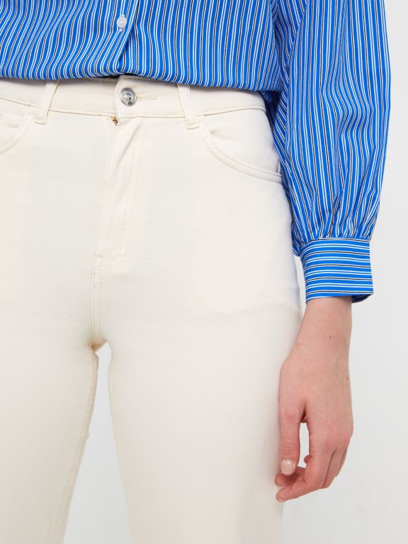 Standard Fit Regular Gabardine Women's Trousers