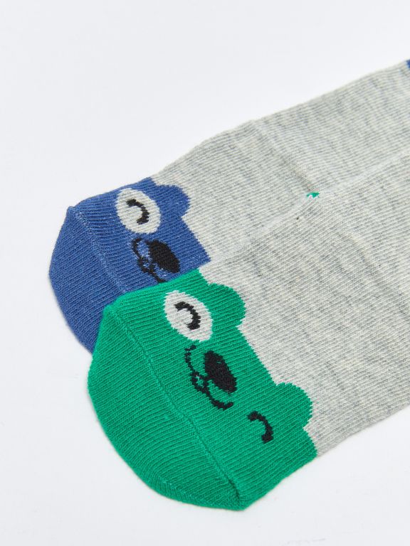 Patterned Baby Boy Socks 2 Pack