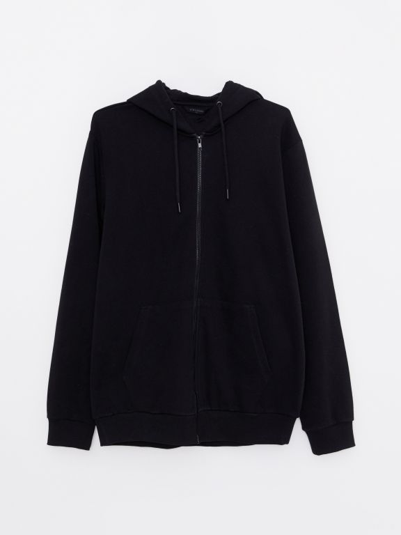 Standard Fit Hooded Men's Sports Cardigan