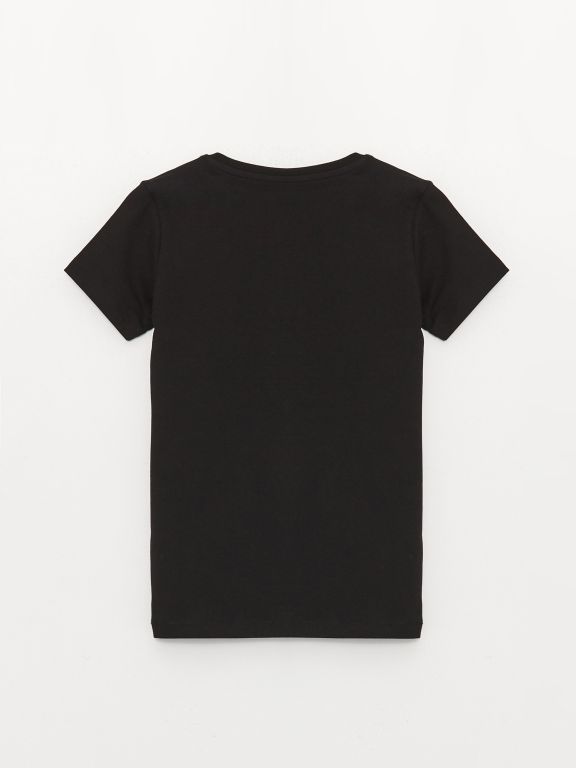 Crew Neck Basic Short Sleeve Boy Singlet