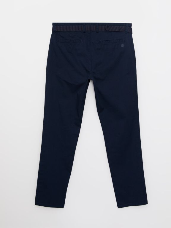 Slim Fit Gabardine Men's Trousers