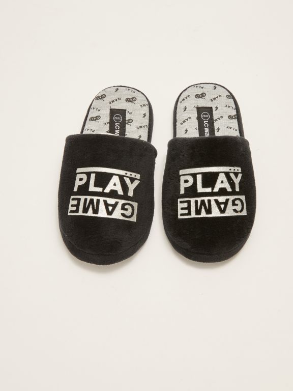 Printed Boy's House Slippers