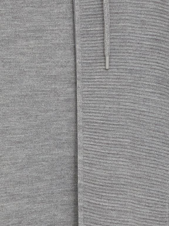 Hooded Long Sleeve Men's Tricot Cardigan