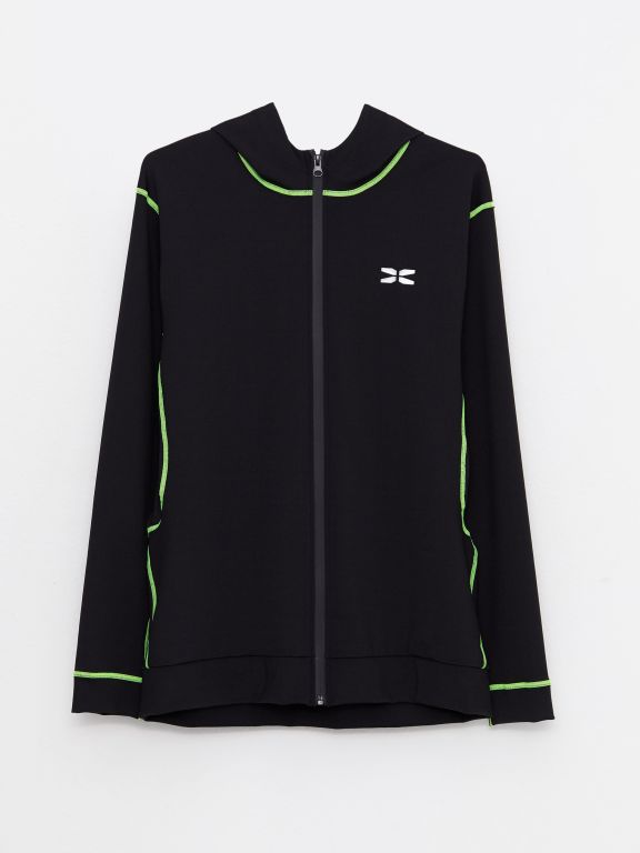 Slim Fit Hoodie Men's Sports Cardigan