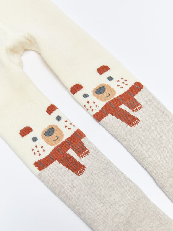 Patterned Baby Boy Towel Pantyhose