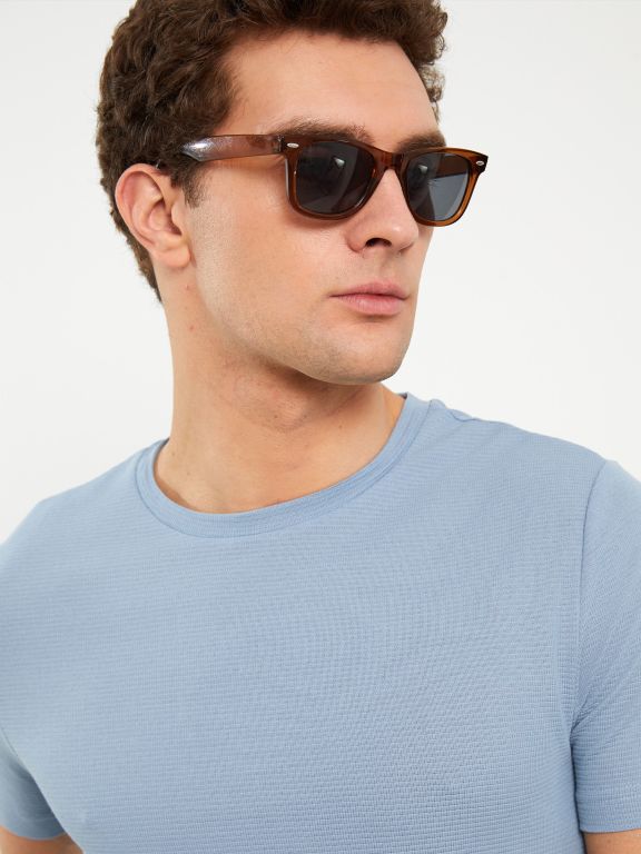 Crew Neck Short Sleeve Men's T-shirt