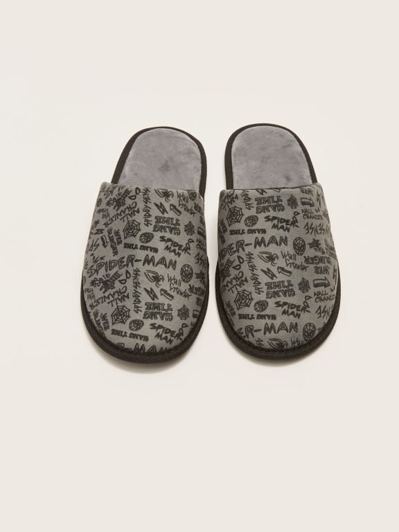 Marvel Licensed Printed Men's Indoor Slippers