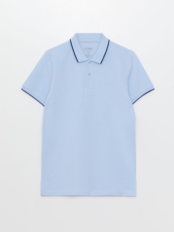 Polo Neck Short Sleeve Pike Men's T-shirt