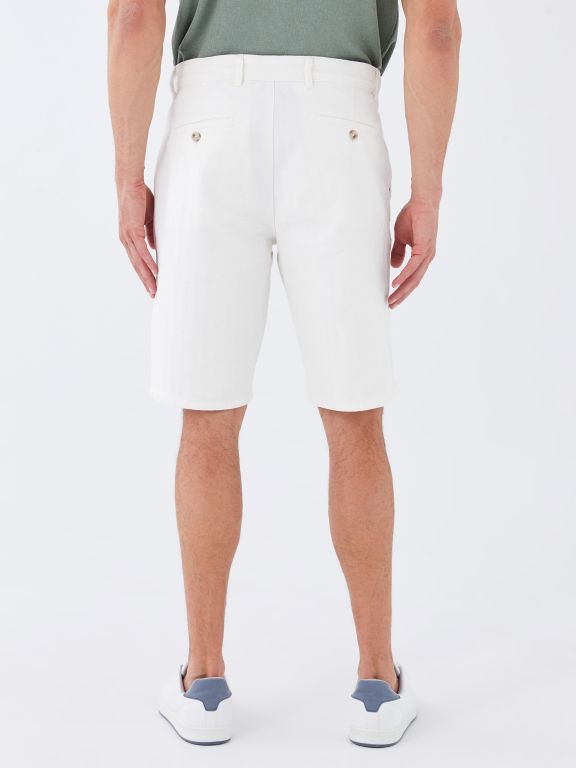 Standard Fit Men's Bermuda Shorts