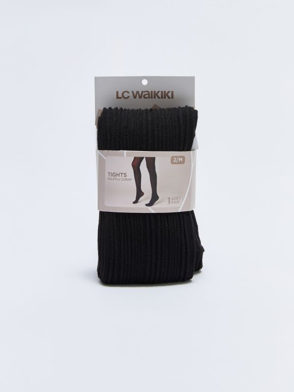 Women's Flat Ribbed Tights