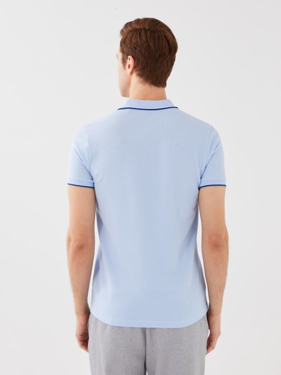 Polo Neck Short Sleeve Pike Men's T-shirt